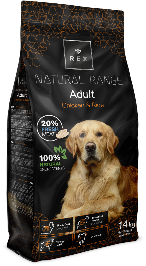 Rex Natural Range Adult Chicken & Rice 2x14kg -3% billiger (Rabatt für Stammkunden 3%)