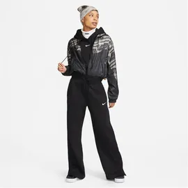 Nike Sportswear Phoenix High-Waist Wide-Leg Fleece Jogginghose Damen 010 black/sail XL