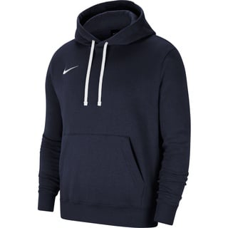 Nike Herren M Nk Flc Park20 Po Hoodie Kapuzenpullover, Obsidian/White/White, L