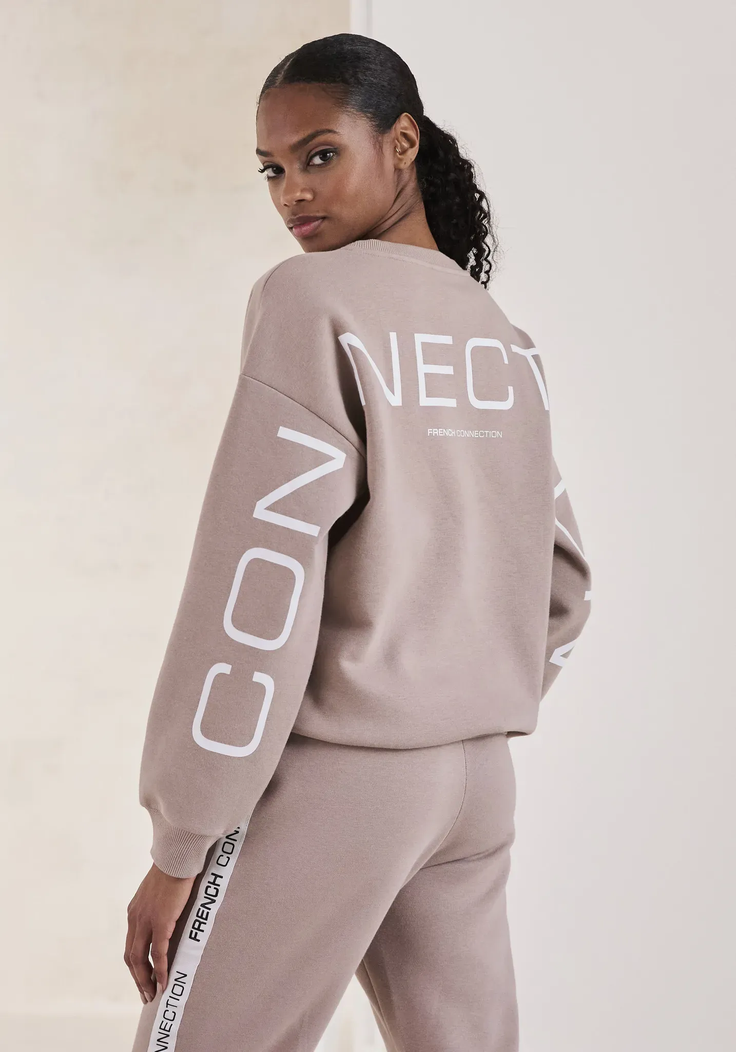 French Connection Sweatshirt French Connection creme 40/42