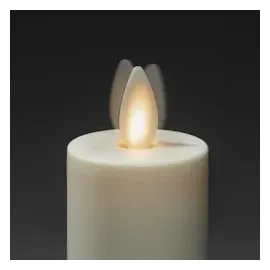 Konstsmide LED Kerze 10,1 cm cremeweiß