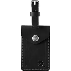 Fjällräven Leather Luggage Tag black (550)