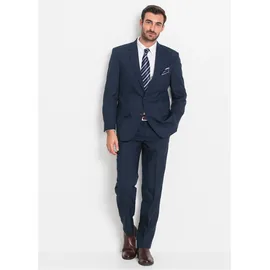 bonprix Anzug in Regular Fit", (2-tlg. Set), blau Gr.94, Klassischer Anzug mit praktischen Taschen und stillvoller Bequembundhose