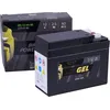 Bike-Power GEL12-4A-BS, CTR4A-BS, 12V 2,5 Ah, 60 A (EN), Hochwertige GEL-Motorradbatterie mit 30% mehr Startleistung, Wartungsfreie GEL-Batterie