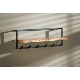 KAWOLA Wandgarderobe Nerea Akazie Schwarz