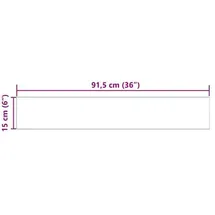 vidaXL Selbstklebende Bodenbelagsdiele 32 pcs Dunkelbraun 4,46 m2 Pvc