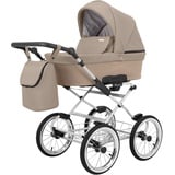 KUNERT Kinderwagen ROMANTIC retro Sportwagen Babywagen Babyschale Komplettset Kinder Wagen Set 1 in 1