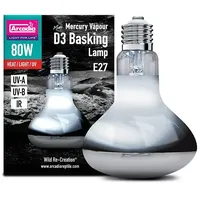 Arcadia Ardacia SMA80E27 D3 Basking Lamp, 80 W