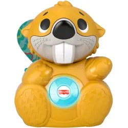 FISHER-PRICE GXD84 BlinkiLinkis Biber, Spielzeug mit Musik, Lernspielzeug