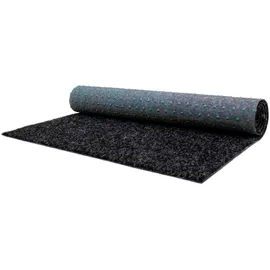 MY HOME Kunstrasen MY HOME "PORTO, Made in Netherlands", grau (anthrazit), B:133cm H:10mm L:200cm, Polypropylen (PP), Teppiche, aus Nadelfilz, mit Noppen, für Balkon & Terrasse