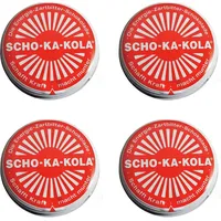 Scho-ka-kola Zartbitterschokolade 4er-Set 100 g