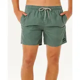 Rip Curl Badeshorts Offset Washed Volley Moss S