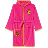 Playshoes Unisex Kinder Frottee-bademantel Morgenmantel, Pink Die Maus, 134-140 EU