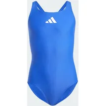 Adidas Solid Small Logo Badeanzug BLAU|WEISS 146-152cm 11-12J