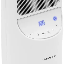 Uniprodo Elektro-Heizlüfter 2000 W Weiß