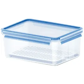 Emsa Frischhaltedose Clip & Close blau 19,5 x 26,3 cm 3,7 l