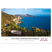 Calvendo Auf den Liparischen Inseln (Wandkalender 2026 DIN A3