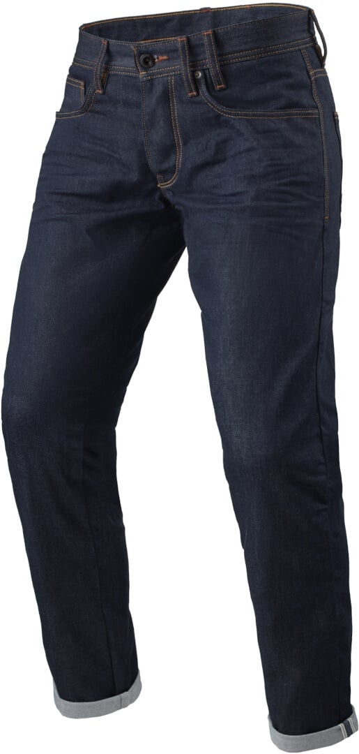 Revit Lewis Selvedge TF Motorfiets Jeans, blauw, 28 34 Voorman