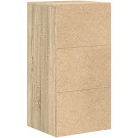 vidaXL Sonoma Eiche Stauraumschrank Sonoma Eiche MDF Mittel