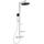 Ideal Standard Alu+ Duschsystem Thermostat mit Regen- und Handbrause Silver