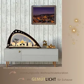 Weigla - LED Schwibbogen Stille Nacht I Erzgebirge I Weihnachten