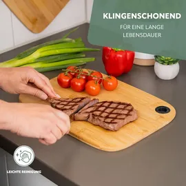 bremermann Schneidebrett-Set Holz 3 St. onesize Braun