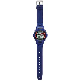 Scout Quarzuhr 0 mm Kunststoff Blau Silikonarmband Blau