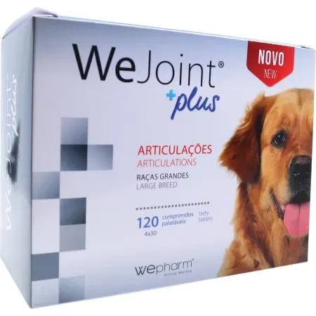 Wepharm WeJoint Plus Gelenke Hunde Großer Rassen 120 Tabletten