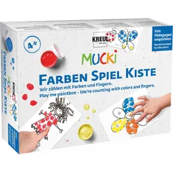 KREUL MUCKI Farben Spiel Kiste Wir zählen mit Farben und Fingern