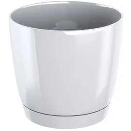 Prosperplast Coubi Round P 21 x 21 x 19,3 cm Weiß