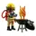 Playmobil Special Plus Feuerwehrmann mit Brandherd 72149