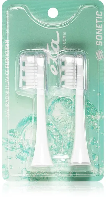 ETA Sonetic FlexiClean 0707 90100 Ersatzkopf für Zahnbürste Medium For ETAx707 2 St.