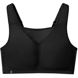 GLAMORISE Elite Sport-Bustier mit bestem Halt - Schwarz Unterwäsche   Damen 