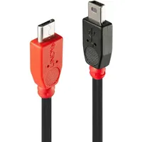 Lindy USB 2.0 Kabel Micro-B/Mini-B, 0.5m 31717