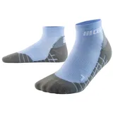 Cep Damen Hiking Light Merino Compression Low Cut Socks blau