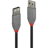 Lindy USB 2.0 Typ A Kabel Anthra Line (36695)