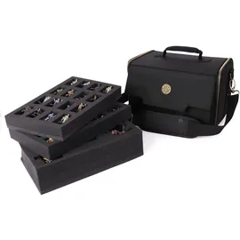 enhance gaming ENHANCE Tabletop Miniature Figure Satchel Black