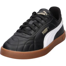 Puma Club II Indoor Kinder Schwarz/Weiß 37