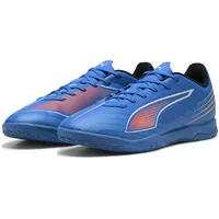 Puma Ultra 6 Play Hallenschuhe Herren Ultra Blue/Puma White/Glowing Red 39
