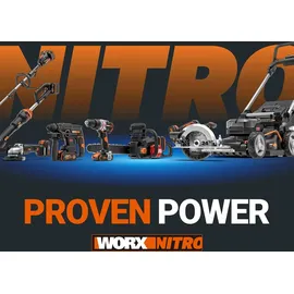 Worx NITRO 40V Akku-Laubbläser WG585E.9 - Effizient und Leistungsstark