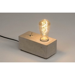 Tischleuchte Industrielook Laendlich Modern Coole Lampen Grob Beton