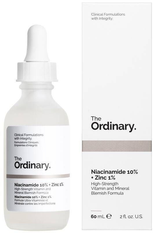 The Ordinary Niacinamide 10% + Zinc 1% 60 ml Sérum
