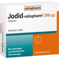 ratiopharm JODID- 200 μg Tabletten Mineralstoffe