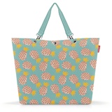 Reisenthel shopper XL pineapple – Geräumige Shopping Bag und edle Handtasche in einem – Aus wasserabweisendem Material