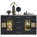 Innostyle Sideboard Sonate Lack Schwarz