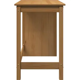 vidaXL Schreibtisch Honigbraun 112 x 50 x 75 cm Massivholz Kiefer