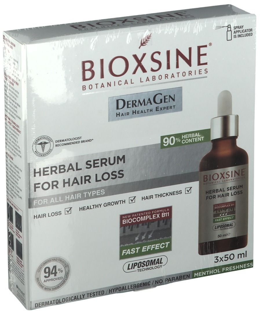 BIOXSINE® Sérum chute cheveux 3x50 ml fluide