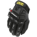 Mechanix Wear ColdWorkTM M-Pact® Handschuhe (Small, Schwarz/Grau)
