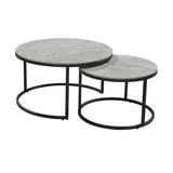 Sofa.de Couchtisch 2er Set ¦ grau