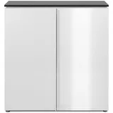 Finori Bresimo 88,5 x 92 x 40 cm weiß hochglanz / weiß